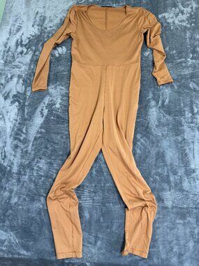 New York & Company Womens Jumpsuit Size M One-Piece Long-Sleeve
